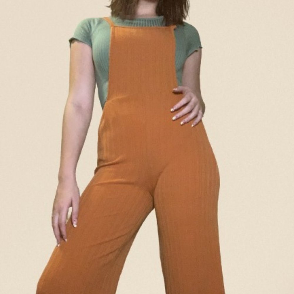 Light Orange Overalls